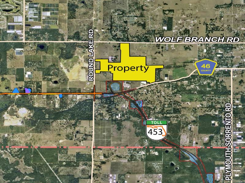 Wekiva Pkwy Development Land : Sorrento : Lake County : Florida