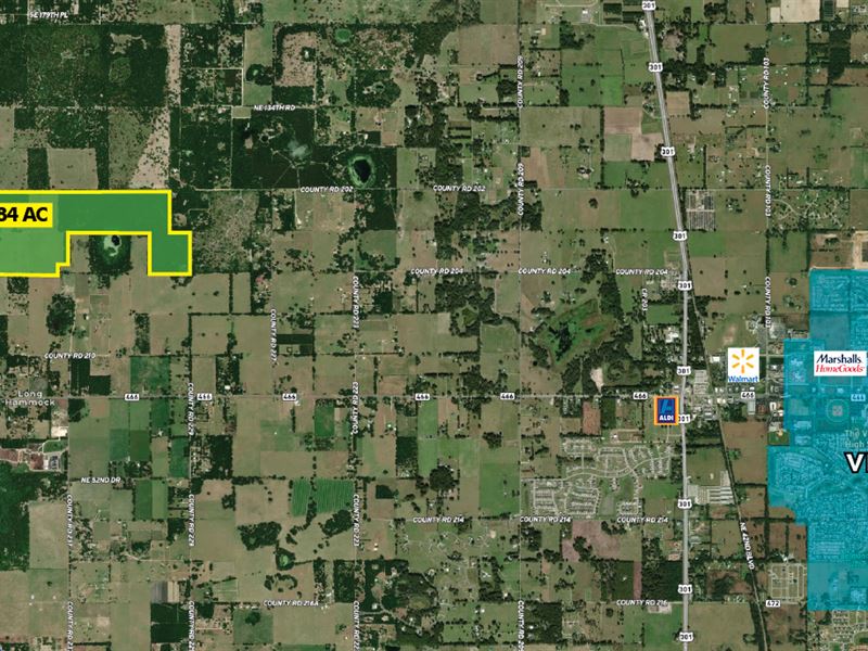 Near The Villages, Sumter County : Oxford : Sumter County : Florida