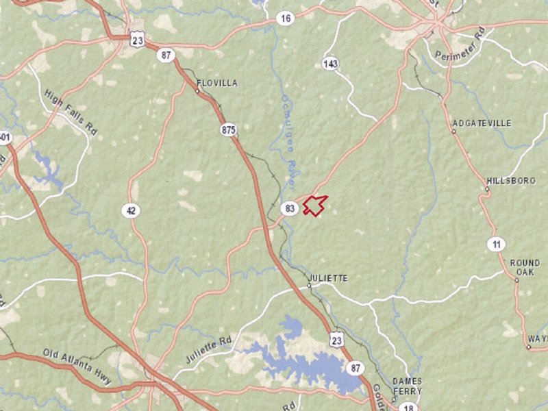 Juliette Milling Tract : Monticello : Jasper County : Georgia