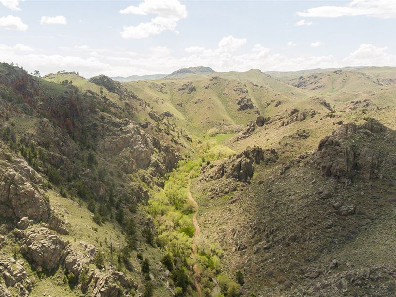 Sybille Canyon Ranch : Wheatland : Albany County : Wyoming