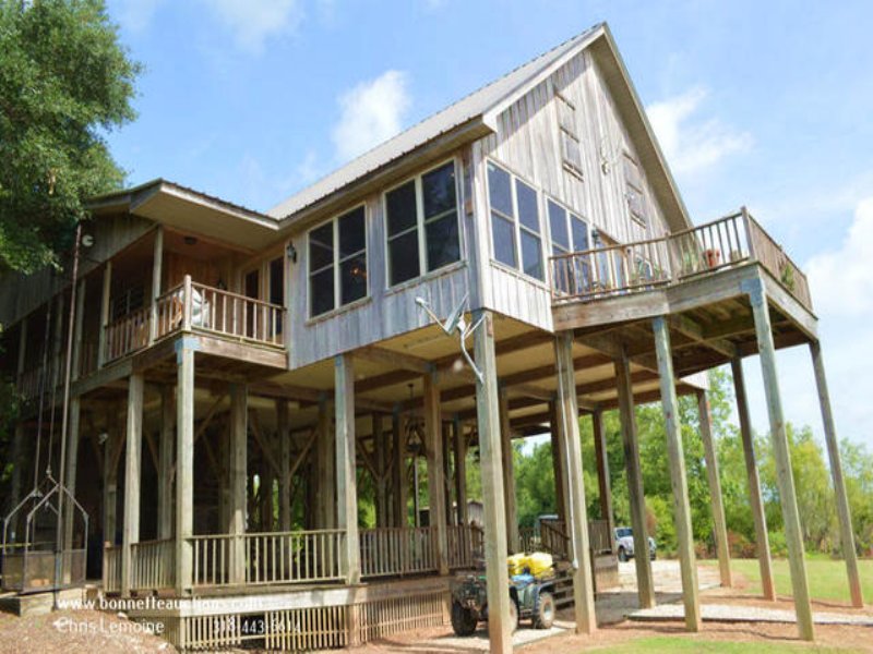 Waterfront Camp for Sale, Ranch for Sale in Louisiana, 111388 RANCHFLIP