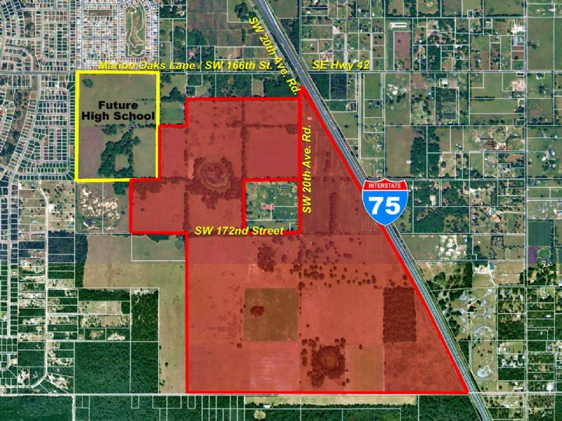 Interstate Acreage : Ocala : Marion County : Florida
