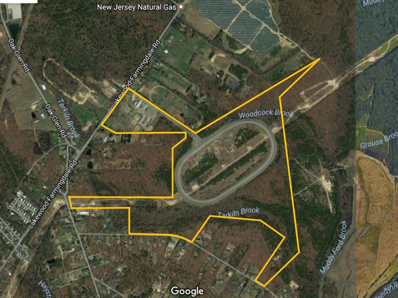 148+/- Acre Preserved Horse Farm : Howell : Monmouth County : New Jersey