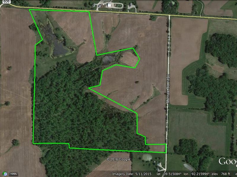 100 Acres Hwy K : Madison : Monroe County : Missouri