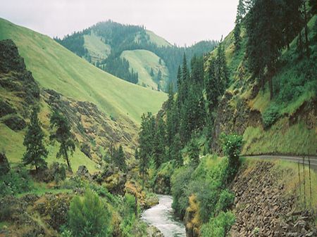 Grouse Creek Ranch : Imnaha : Wallowa County : Oregon