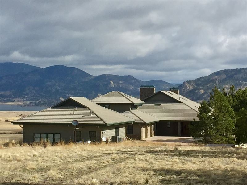 Eleven Mile Executive Home : Guffey : Park County : Colorado