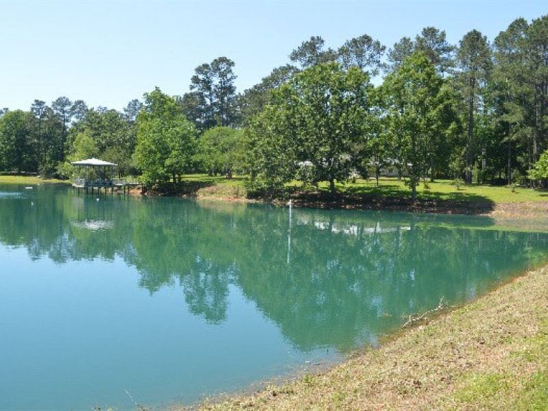 Home, Lake, Acreage, Pike County, : Magnolia : Pike County : Mississippi