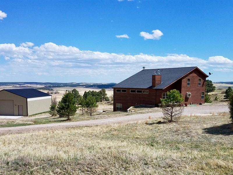 Double Tree Ranch Home : Elbert : Elbert County : Colorado