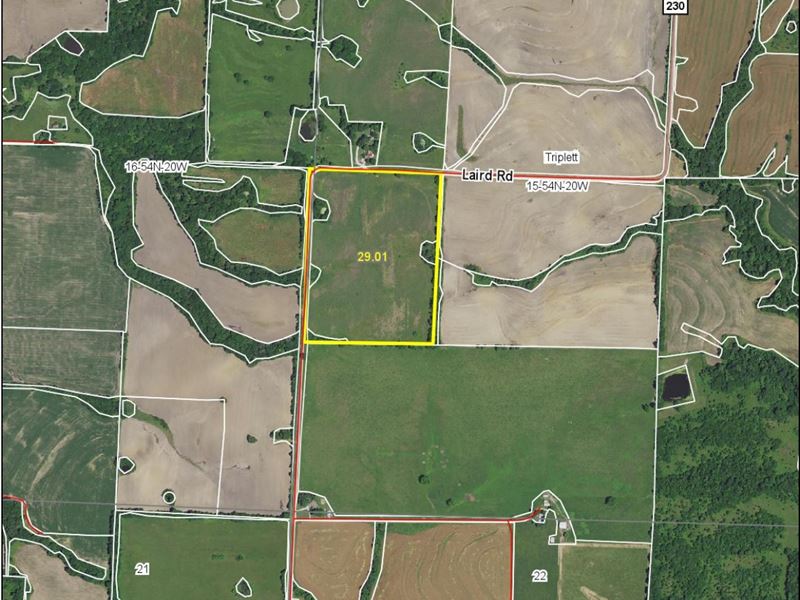 30 Ac, Chariton County : Triplett : Chariton County : Missouri