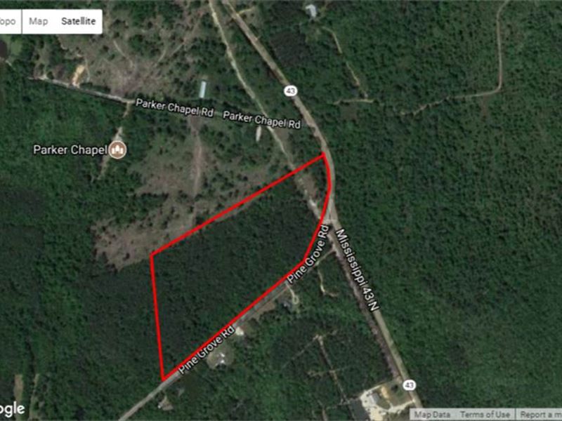 50 Acres Hunting, Residential : Picayune : Pearl River County : Mississippi
