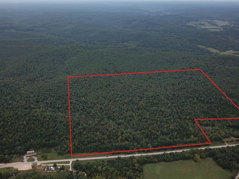 125 Acre Tract with Cabin Locate : Williford : Sharp County : Arkansas