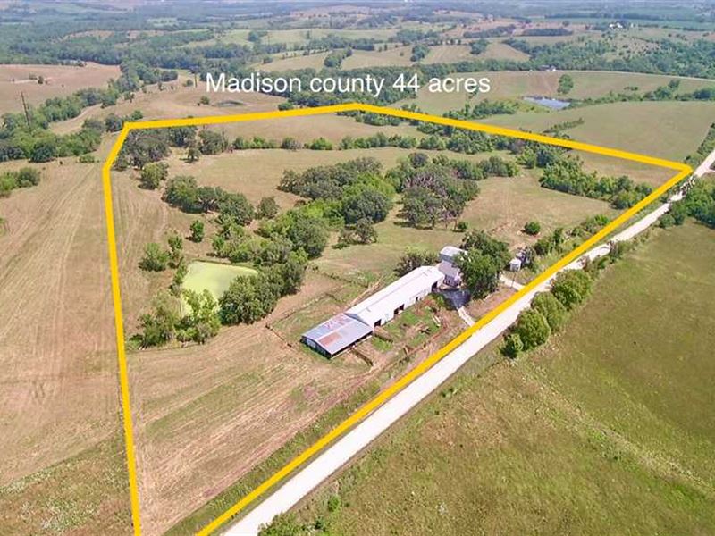 44 Acres M/L, Farm for Sale in Mad : Prole : Madison County : Iowa