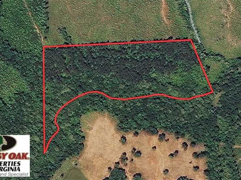 14 Acres of Farm and Hunting Land : Nathalie : Halifax County : Virginia
