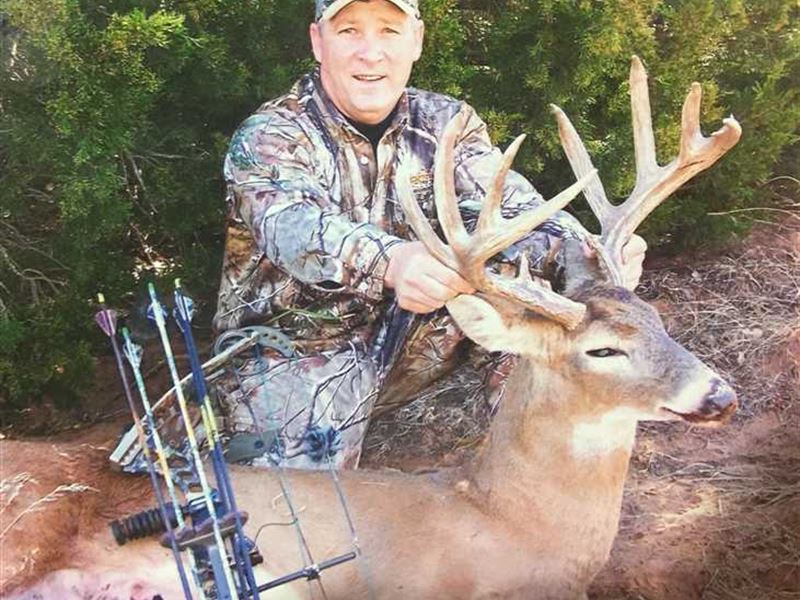 Washita River Bottom - Deer Huntin : Fort Cobb : Caddo County : Oklahoma