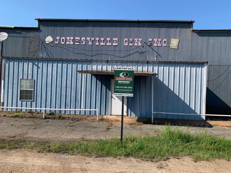 The Cotten Gin on Little River : Jonesville : Catahoula Parish : Louisiana
