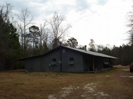 Sportsman's Paradise 358 Ac & Cabin : Oliver : Screven County : Georgia