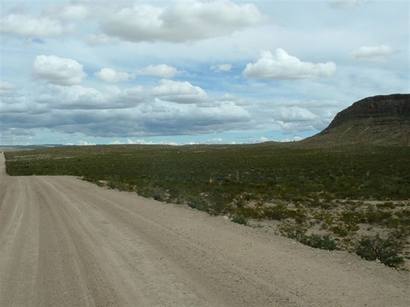 66 Acres with Mountains, $298/Mo : Sierra Blanca : Hudspeth County : Texas