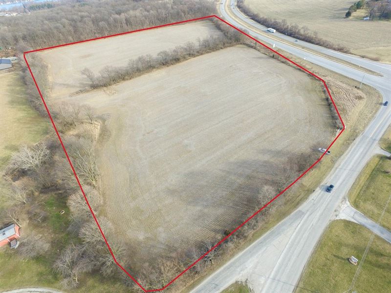 Land for Sale, 26 Acres : Rochester : Fulton County : Indiana