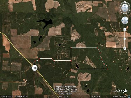 300 Acre Wildlife Sanctuary : Dawson : Terrell County : Georgia