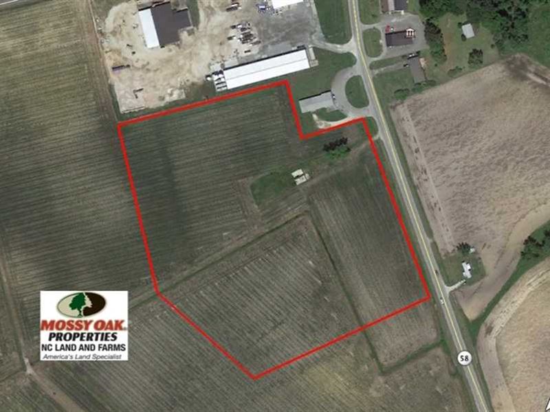 Under Contract, 14 Acres of Comme : Trenton : Jones County : North Carolina