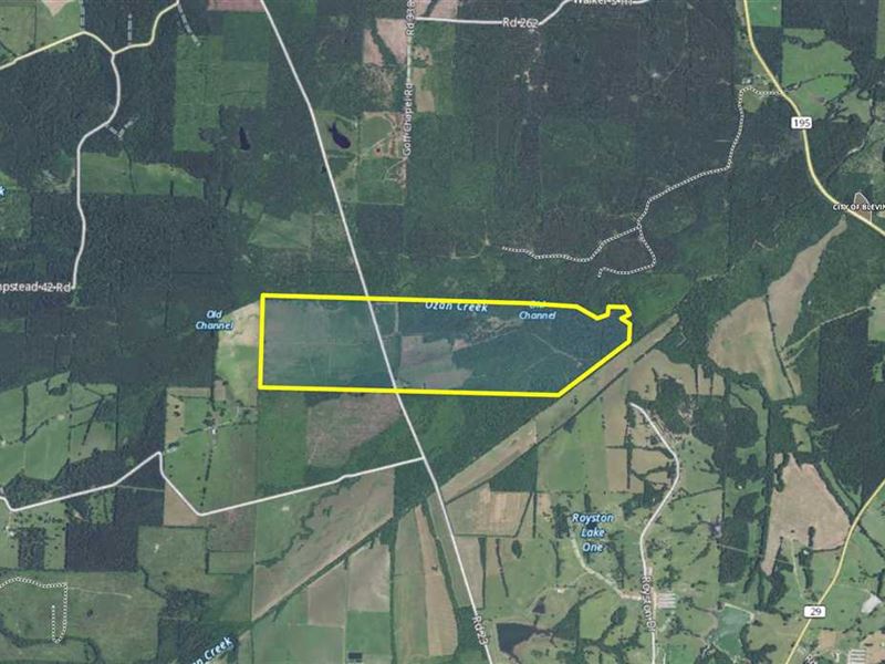 595 Contiguous Acres of Duck : Blevins : Hempstead County : Arkansas
