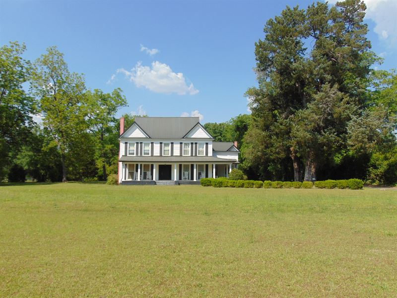 4 Br Home Private Lake Timber : Jeffersonville : Twiggs County : Georgia