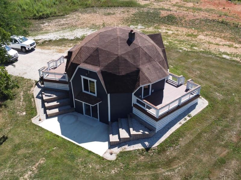 84 Acres with Beautiful Decagon : Centerville : Reynolds County : Missouri