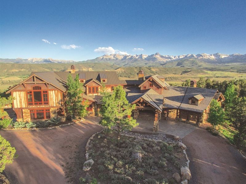 Private Luxury Mountain Retreat : Ridgway : Ouray County : Colorado