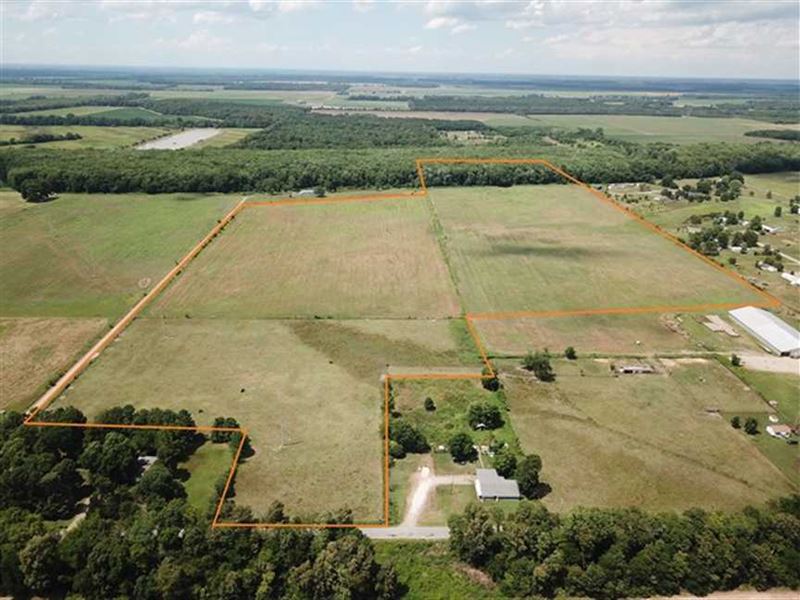 72 Acres Pasture/Development : Scott : Lonoke County : Arkansas