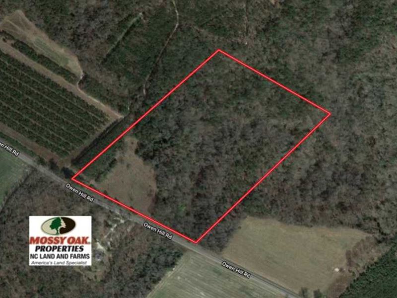 25 Acres of Land for Sale in Blade : Elizabethtown : Bladen County : North Carolina