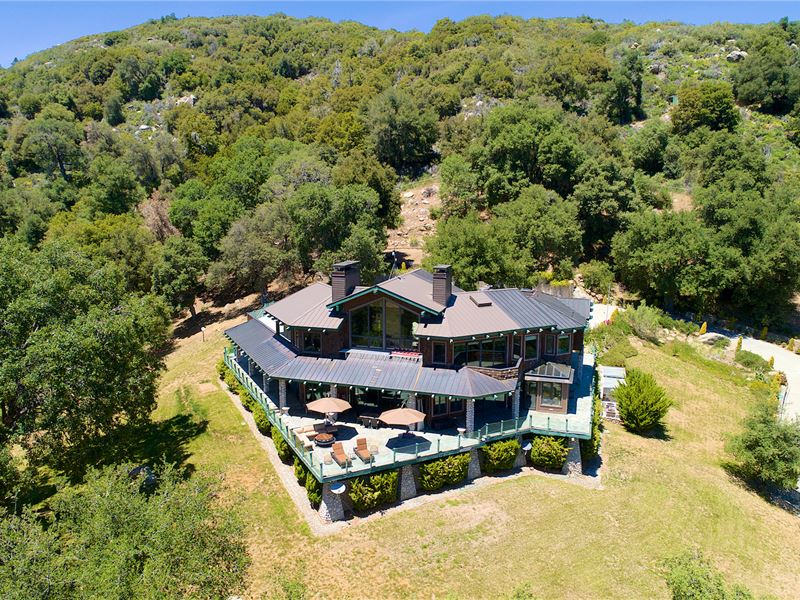 Exclusive Southern Cali Estate : Palomar Mountain : San Diego County : California