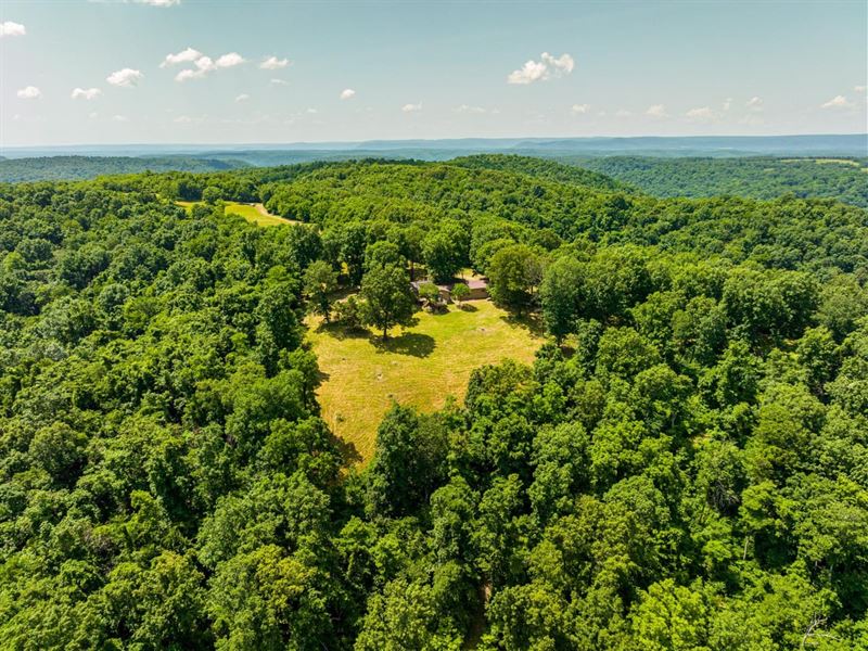 835 Acres of Hunting and Timber : Mt Pleasant : Izard County : Arkansas