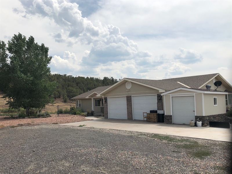 35 Acres, Home, Creek Side : Collbran : Mesa County : Colorado