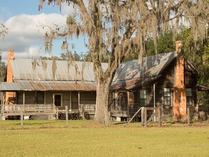 Old Florida Homestead North Florida : Live Oak : Suwannee County : Florida