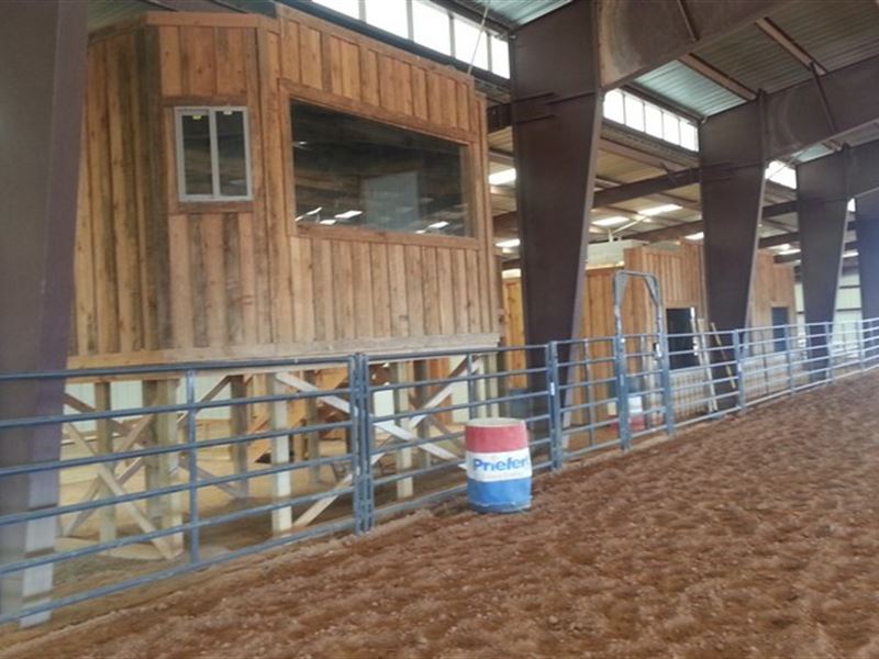 Covered Arena Southern New Mexico : Tularosa : Otero County : New Mexico
