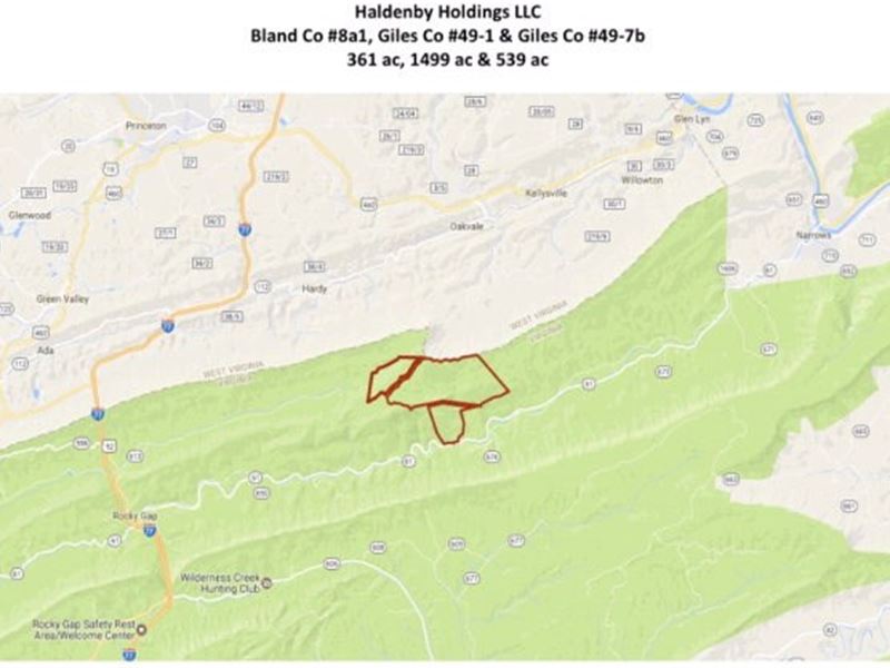 An Accumulation Tracts Located : Roanoke : Montgomery County : Virginia