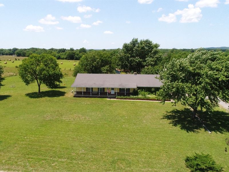 Farm Near Adair, OK Ranch for Sale in Adair, Mayes County, Oklahoma