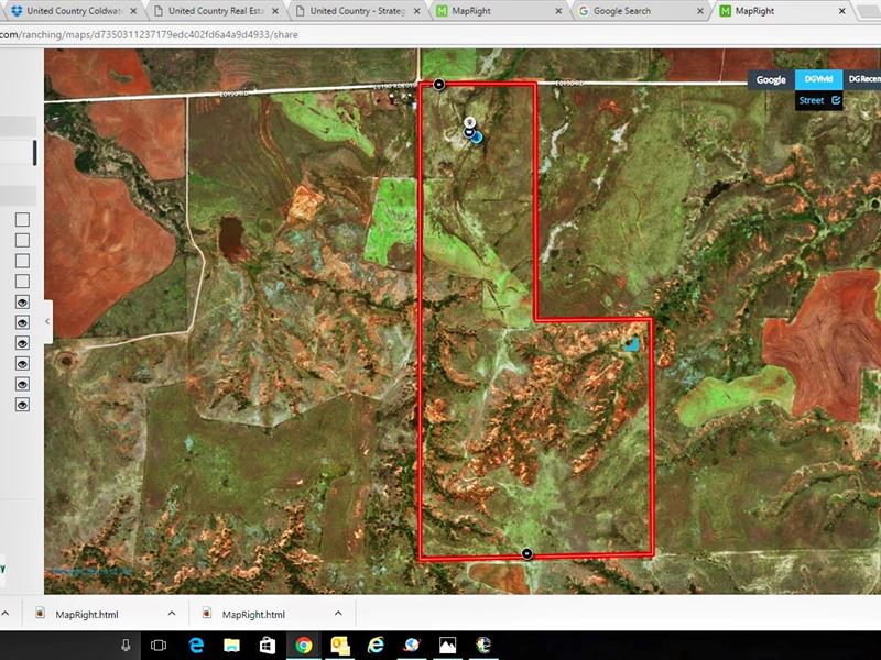 Buffalo Oklahoma 240 Acre Ranch, Ranch for Sale in Oklahoma, 172021