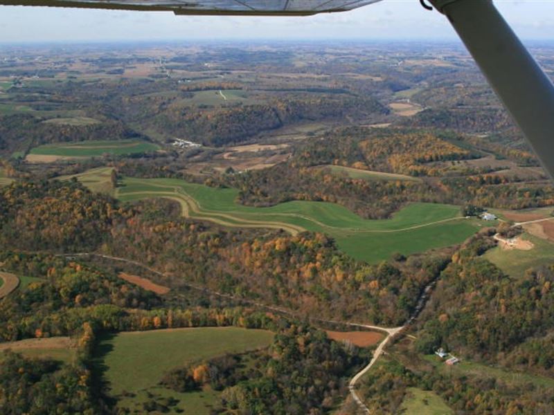 77 Acres in La Farge, Wisconsin Ranch for Sale in La Farge, Vernon