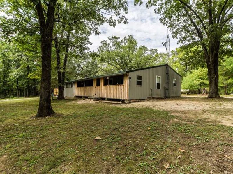 Home on 10 Acres for Sale in Wayne : Greenville : Wayne County : Missouri