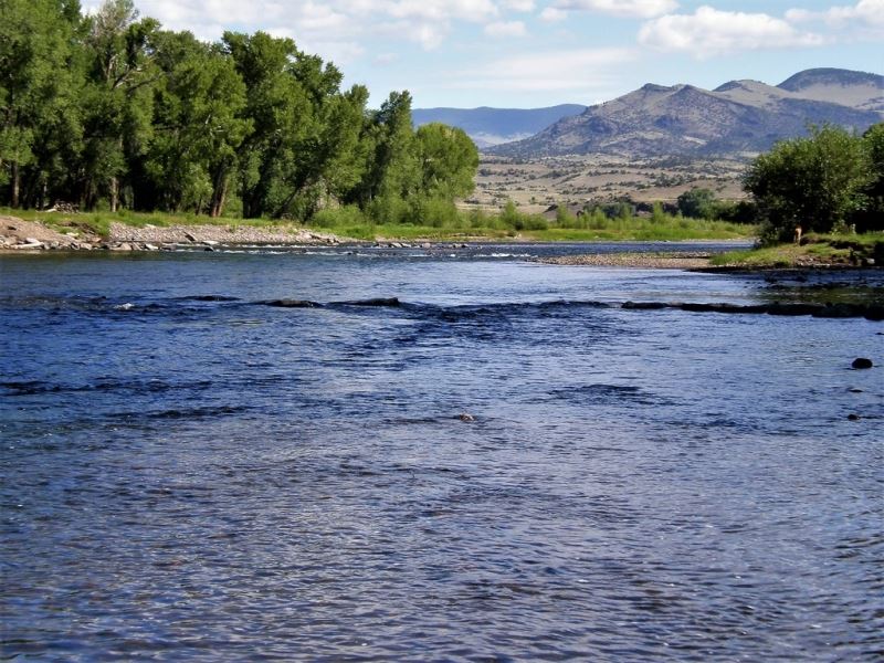 Rio Grande Riverfront Ranch : Del Norte : Rio Grande County : Colorado
