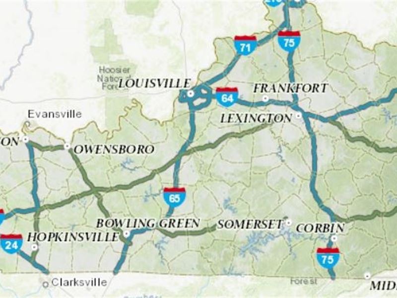 Daniel Boone National Forrest Tract : Monticello : Wayne County : Kentucky