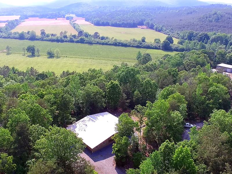 2 Private Homes On 45 Private Acres : Cedartown : Polk County : Georgia