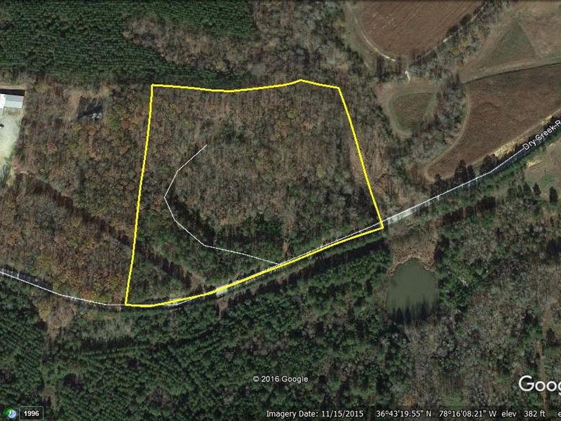 Secluded Country Acreage : Baskerville : Mecklenburg County : Virginia