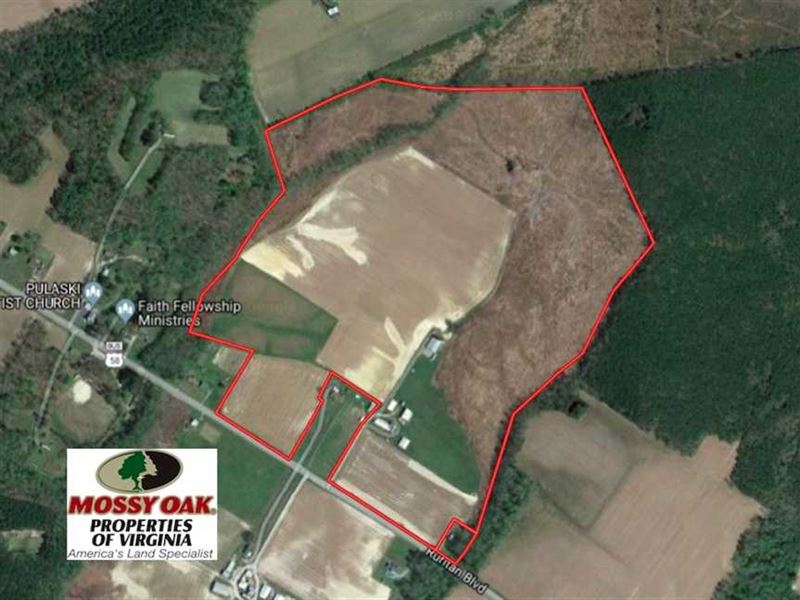 Under Contract, 118 Acres of Farm : Holland : Suffolk County : Virginia