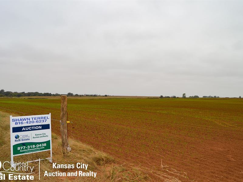 Farm 1 Farm & Mineral Auction : Anthony : Harper County : Kansas