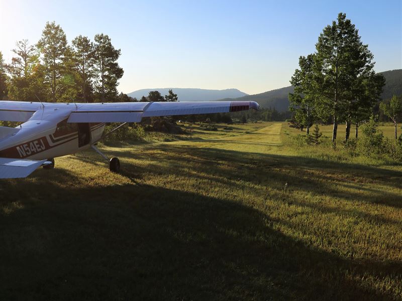 Elk Park Airstrip : Allenspark : Larimer County : Colorado