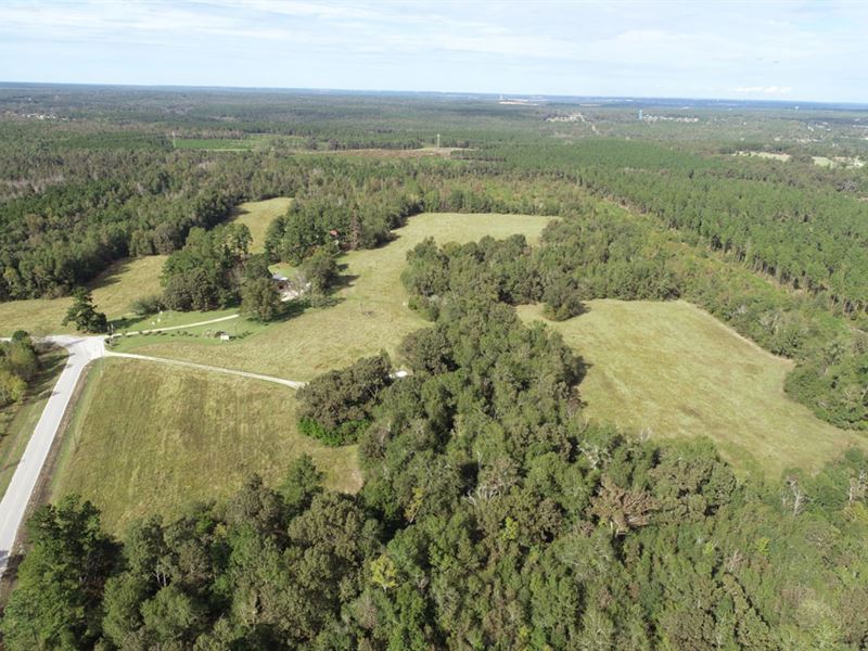 112 Acres with Home : Blythe : Burke County : Georgia