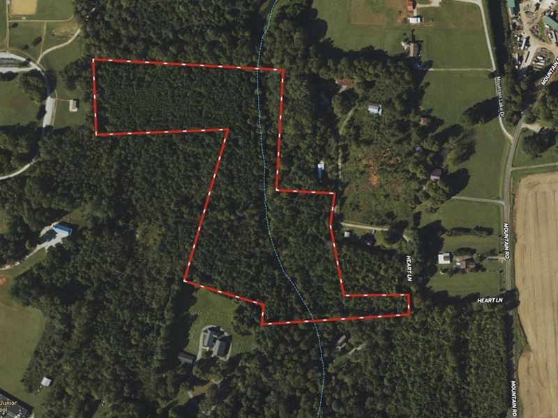 15 Acres Off Heart Lane, Clevela : Cleveland : Rowan County : North Carolina