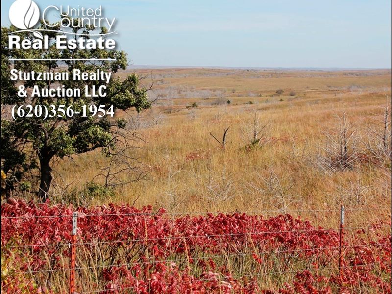 160 Acres Land Grazing Hunting Lake : Lake City : Barber County : Kansas